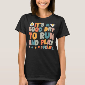 Camiseta É Um Bom Dia Para Dirigir E Jogar Professor De Pé