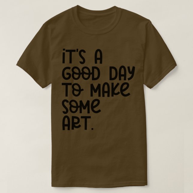 Camiseta É Um Bom Dia Para Fazer O Artigo 13º (Frente do Design)