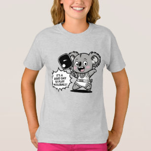 Camiseta É um bom dia para jogar picleball