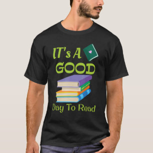 Camiseta É um bom dia para ler 3