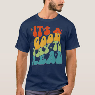 Camiseta É Um Bom Dia Para Ler A Bibliotecária De Padrões