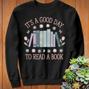 Camiseta É Um Bom Dia Para Ler   Book Lover   Bibliotecário