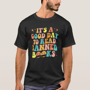 Camiseta É Um Bom Dia Para Ler Livros Proibidos Leitura Lei