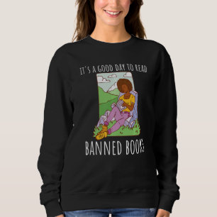 Camiseta É um bom dia para ler o prêmio de livros proibidos