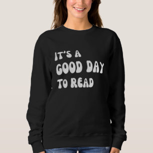 Camiseta É Um Bom Dia Para Ler Professor De Leitura Retro B