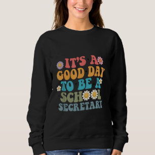 Camiseta É Um Bom Dia Ser Secretária Da Escola Engraçado Sc