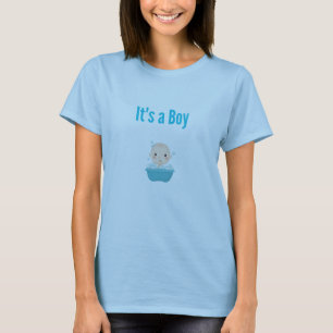 Camiseta É um "Boy" - Banho de bolhas