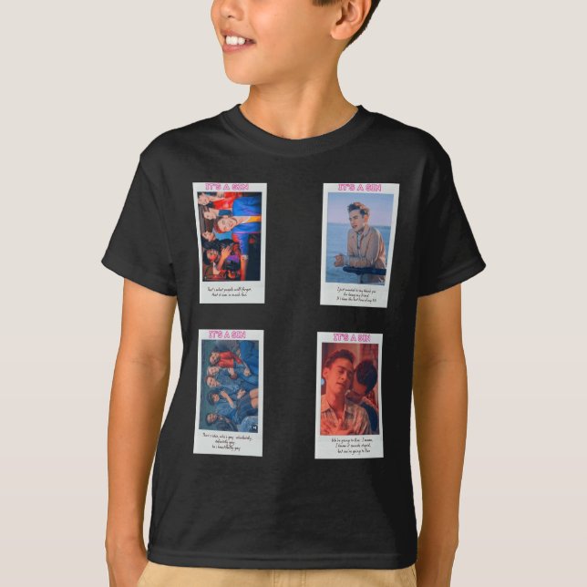 Camiseta É Um Conjunto De Pecado T (Frente)