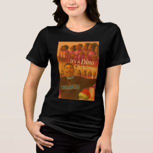 Camiseta É um Coro de Natal Dino Tee Limited Ed.