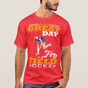 Camiseta É um Dia da Morte para o Hóquei de Campo