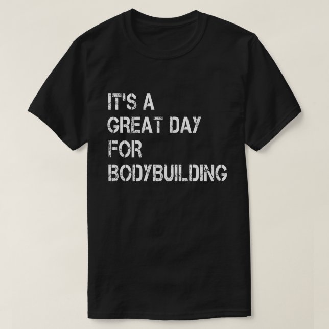 Camiseta É um dia de Excelente para a construção de habitaç (Frente do Design)