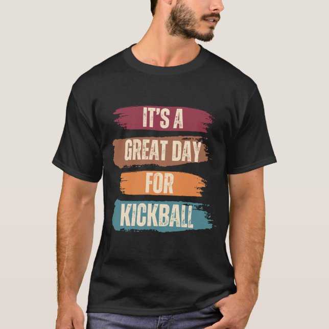 Camiseta É um dia de Excelente para o jogo (Frente)