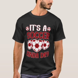 Camiseta É um dia de futebol, Roupas Incríveis para Futebol