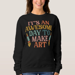 Camiseta É Um Dia Incrível Para Fazer O Professor Artista P