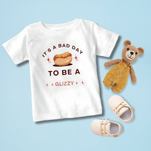 Camiseta É um dia ruim ser um cachorro-quente glizzy