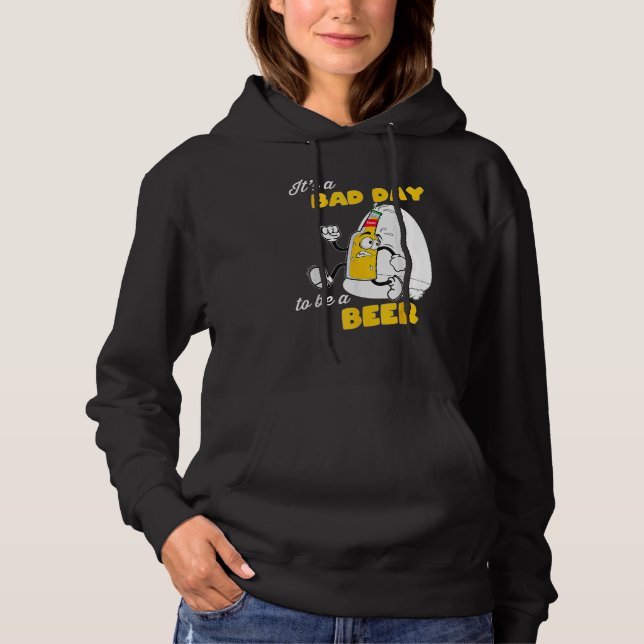 Camiseta É um dia ruim ser uma equipe de Bebendos engraçada (Frente)