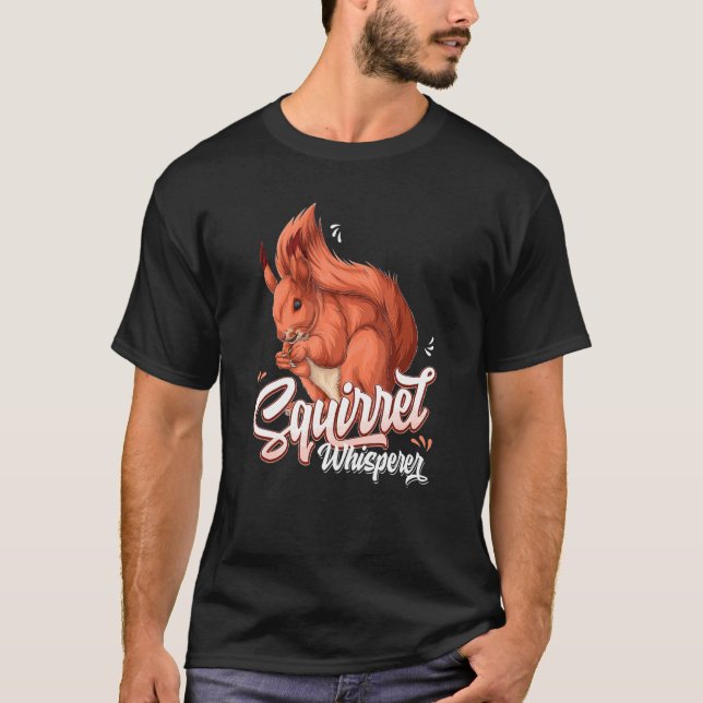 Camiseta É Um Esquilo Que É Engraçado Na Floresta (Frente)
