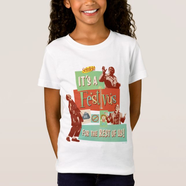 Camiseta É um Festivus para o Resto de Nós (Frente)