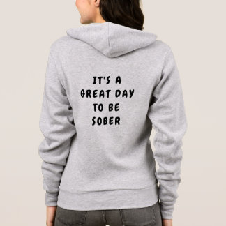 Camiseta É um Grande Dia para Estar Sóbrio – Presente de So