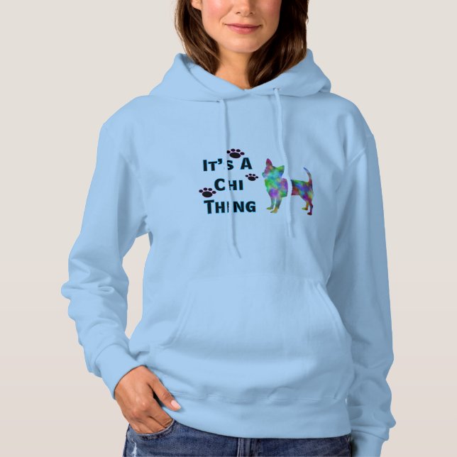 Camiseta É um Hoodie Chi (Frente)