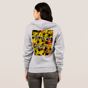 Camiseta É um menino! Estrelas Amarelo