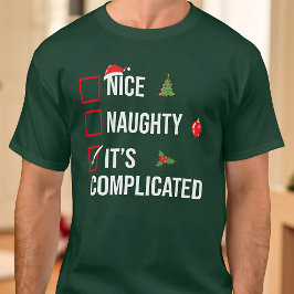 Camiseta É um Natal complicado