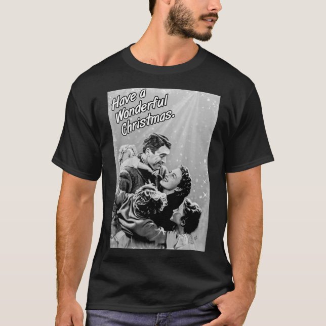 Camiseta É um Natal maravilhoso2708png2708 (Frente)