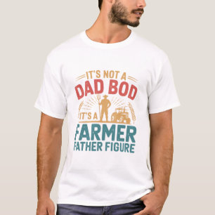 Camiseta É um pai fazendeiro Figura um pai Dia de os pais e