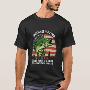 Camiseta É Um Peixe Outras Vezes É Um Zumbido Eu Sempre Peg