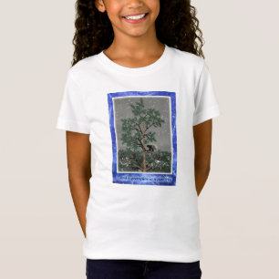 Camiseta E um porco- em um pinheiro