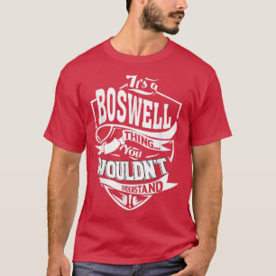 Camiseta É um presente BOSWELL