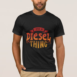 Camiseta É um presente de caminhoneiro a diesel