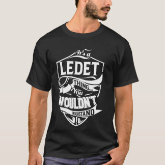 Camiseta É um presente de coisas da LEDET