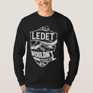 Camiseta É um presente de coisas da LEDET