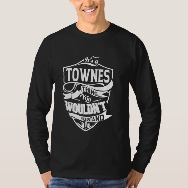 Camiseta É um presente de coisas do TOWNES (Frente)