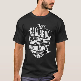 Camiseta É um presente de GALLARDO