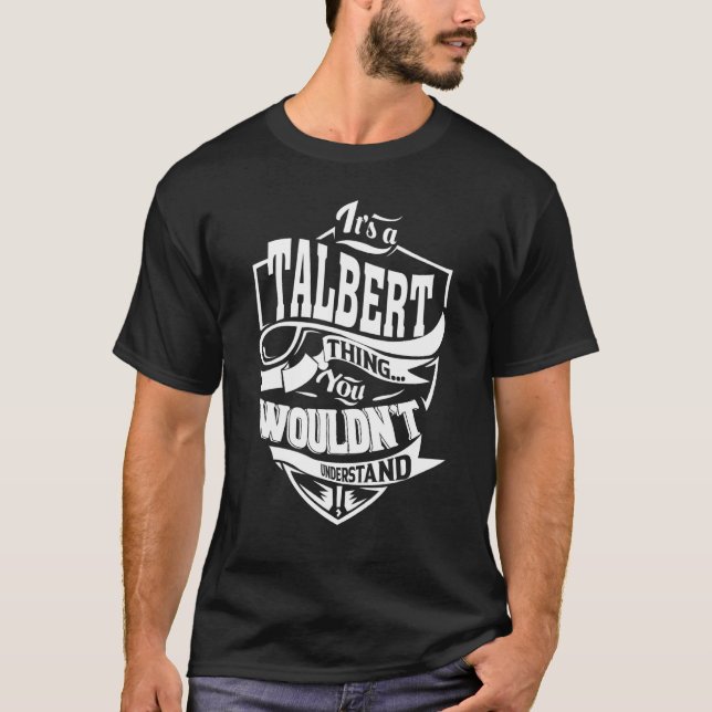 Camiseta É um presente TALBERT (Frente)