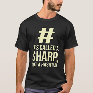 Camiseta É um professor de piano musical agudo Músico G