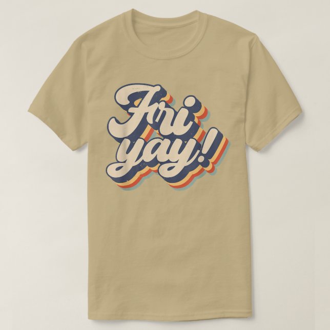 Camiseta É um professor engraçado, vida e mãe sexta-feira (Frente do Design)