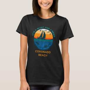 Camiseta É um Querem e um Necessário Hu de Férias de Praia