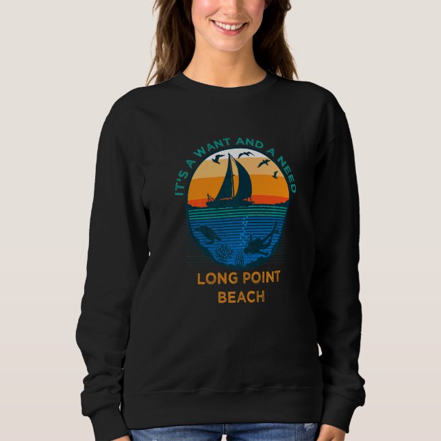 Camiseta É um Querido e uma Praia de Longo Ponto Necessária (Frente)