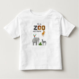 Camiseta É um Zoo lá fora!