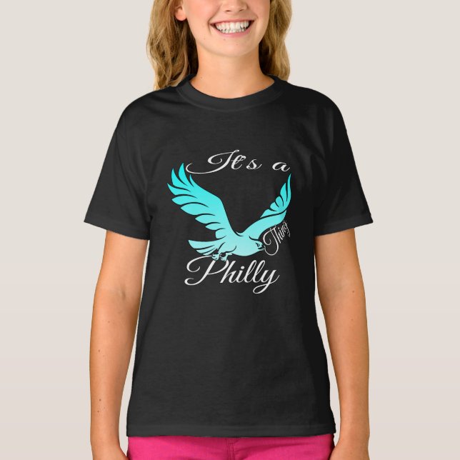 Camiseta é uma águia filipina melhor #EUA melhor preto (Frente)