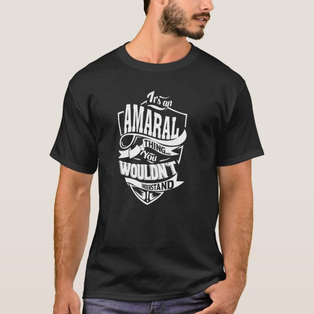 Camiseta É uma coisa AMARAL (Frente)