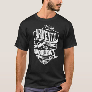 Camiseta É uma coisa ARMENTA