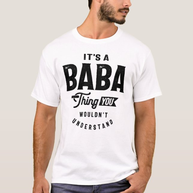 Camiseta É uma Coisa Baba - Avós (Frente)