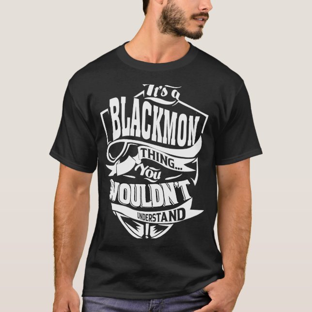 Camiseta É uma coisa BLACKMON (Frente)