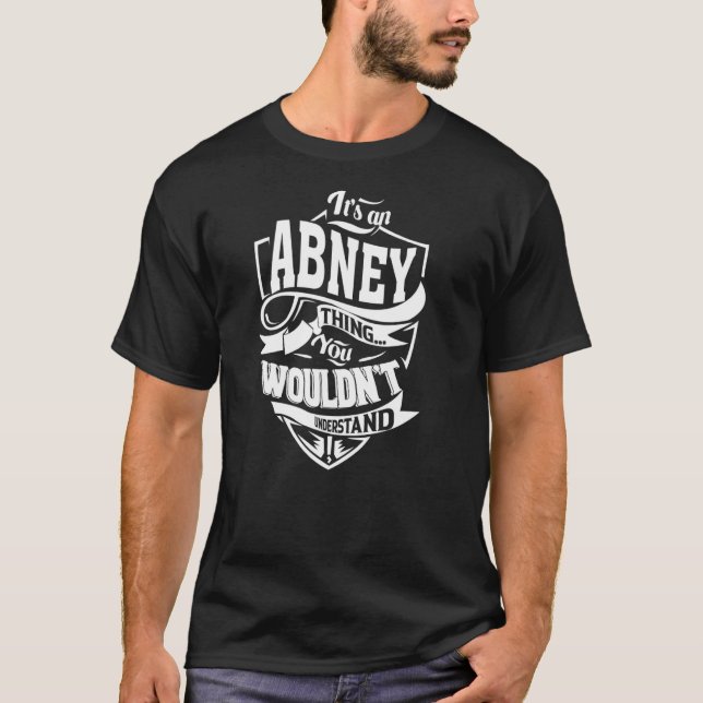 Camiseta É uma coisa da ABNEY (Frente)