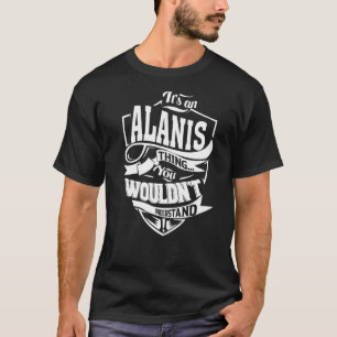 Camiseta É uma coisa da ALANIS que oferece prêmio