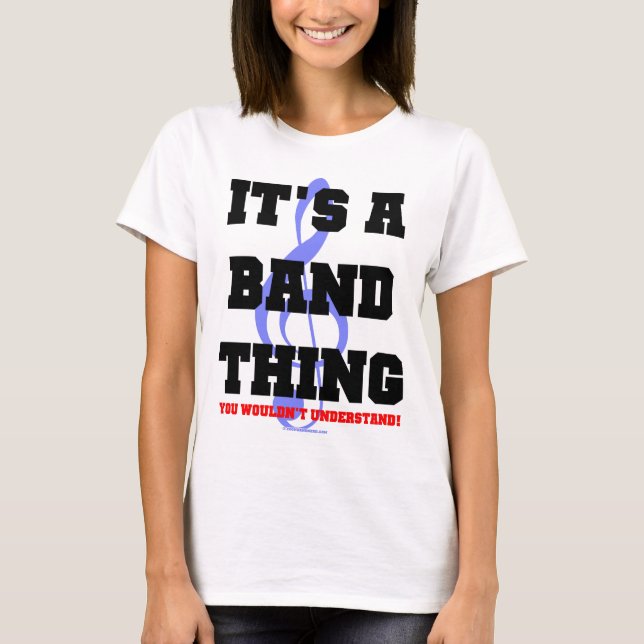 Camiseta É uma coisa da banda (Frente)